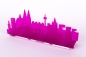 Preview: Dom Teelicht Skyline - Double - Pink satiniert