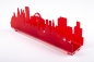 Preview: Dom Teelicht Skyline - Double - Rot satiniert